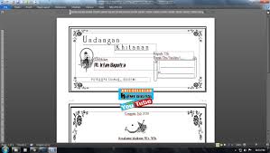 Savesave contoh surat undangan khitanan for later. Undangan Khitanan Microsoft Word Siap Edit Arie Cellular