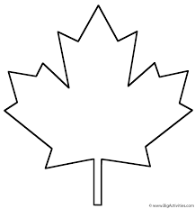 Flower leaf coloring page mapleintable large canada foreschool image elm. Maple Leaf Coloring Page Plants