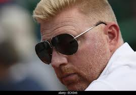 Boris Becker, Monte-Carlo Rolex Masters 2014 ATP Tennis-Turnier, Fürstentum  Monaco Stockfotografie