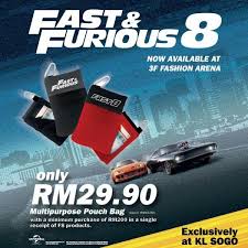 Sinopsis fast & furious 8 (2017) : Fast Furious 8 Merchandise Promotion At Kl Sogo Loopme Malaysia