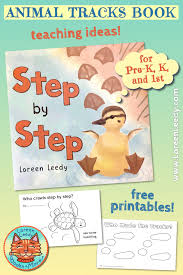 Making Animal Tracks Step By Step Loreen Leedy Books More Animal Tracks Kids Nonfiction Preschool Books