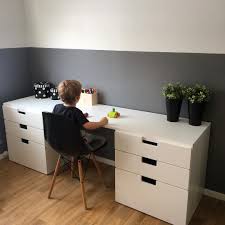 Vi Gjorde Det Enkelt For Oss Kopte En Skiva Till Befintliga Hurtsar Fixade Ett Skrivbord Till Me Kv Tol Jongenskamer Slaapkamerideeen Slaapkamer Kinderen