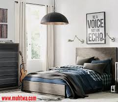غرف نوم شباب مودرن 2019