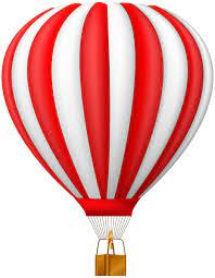 Red Hot Air Balloon Transparent Png Clip Art Hot Air Balloon Air Balloon Hot Air Balloon Drawing