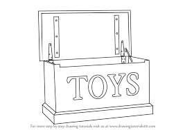 We can draw a box and whisker plot and use box plots to solve a real world problem. Learn How To Draw A Toy Box Furniture Step By Step Drawing Tutorials