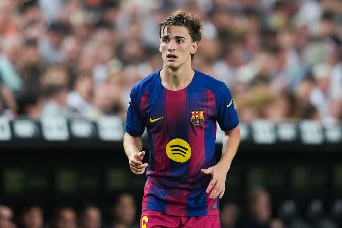 Barcelona star Gavi responds to Man Utd transfer interest as Red Devils eye  THIRD midfielder - The Mirror