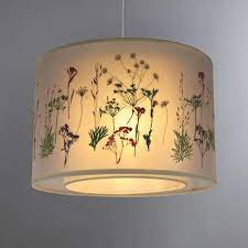 Melfort Pressed Flower Light Shade Dunelm Flower Lamp Shade Bedroom Light Shades Light Shades