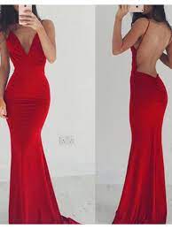 Buy your new dress online at vero moda. Red Plain Shoulder Strap Plunging Neckline Party Dacron Maxi Dress Maxi Dresses Dresses