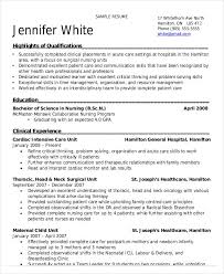 Nursing Student Resume Example 11 Free Word Pdf Documents Download Free Premium Templates