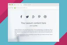 Free Download Clean Browser Mockup In Psd Designhooks