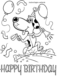 Ausmalbild alles gute fur die oma ausmalbilder kostenlos zum. Malvorlage Happy Birthday Geburtstag Kostenlose Ausmalbilder