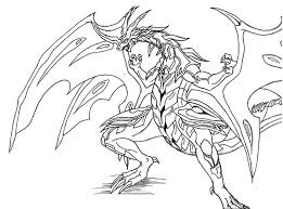 These alphabet coloring sheets will help little ones identify uppercase and lowercase versions of each letter. Bakug Bakugan New Drago Coloring Pages Bulk Color