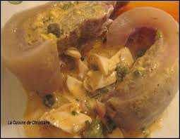 Tete De Veau Sauce Gribiche La Cuisine De Christiane Recettes De Cuisine Cuisine Tete De Veau