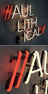 Toddpadwick Co Uk A 3d Neon Sign Render I Created In C4d Neon Design Neon Signs Signage Design