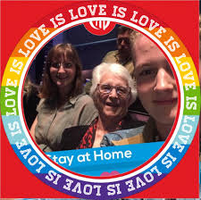 Garry Bly and friends….there used to be a a large painting of Jesus at the  front of the sanctuary, right in the middle. I don't see it in the recent  pictures….or am