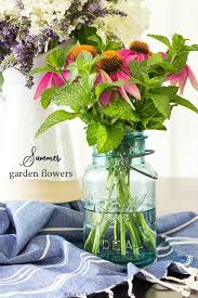 How to arrange flowers in a large vase. The Complete Guide To Arranging Garden Flowers Herbs Summer Flowers Garden Flower Garden Flower Arrangements