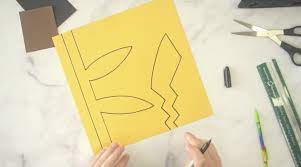 Pikachu Hat An Easy Diy Pokemon Pikachu Craft Pokemon Diy Pikachu Hat Pokemon Craft