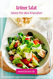 Gruner Salat Die Besten Ideen Salat Gruner Salat Rezepte