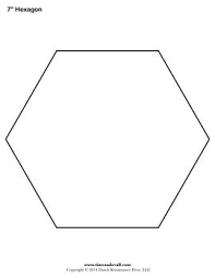View, download and print 1 inch hexagon pdf template or form online. Blank Hexagon Templates Printable Hexagon Shape Pdfs Hexagon Quilt Pattern Hexagon Printable Shapes