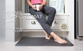 Check spelling or type a new query. Amazon Com Gelpro Designer Comfort Ergo Foam Anti Fatigue Kitchen Floor Mat 20 X32 Pebble Pomegranate Home Kitchen