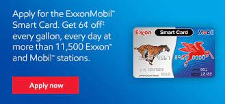 Click here to access the. Gas Credit Cards Smart Cards For Gas Exxon And Mobil