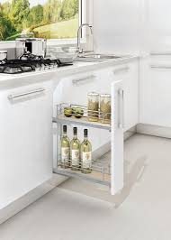 Rev A Shelf 5322 Bcsc 5 Gr Grey 5322 Series 6 Inch Wide Two Tier Pull Out Base Organizer With Blumotion Soft Close Slides Kitchen Design Cabinets Organization Rev A Shelf