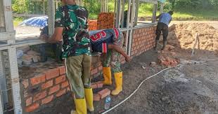 Satgas TMMD ke-126 Kodim 1810/Tambrauw Lanjutkan Pembangunan Gereja Advent di Kampung Babak, Wujud Nyata Kemanunggalan TNI dan Rakyat - Media Pemersatu Bangsa