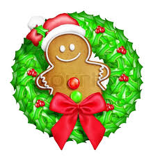 Maybe you would like to learn more about one of these? Whimsical Cartoon Christmas Wreath With Stock Image Colourbox