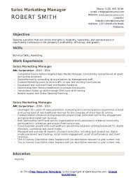 Submit your resume job descriptions benefits salary lookup tool. Sales Marketing Manager Resume Samples Qwikresume