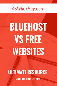 Learn About The Features Of Bluehost Website Hosting And Why Your Website Should Be Run Using Bluehost As Bluehost Website Hosting Company Web Hosting Services
