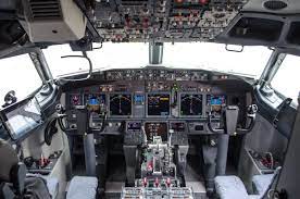 Cockpit Of A Boeing 737 800 Cockpit Boeing 737 800 Boeing