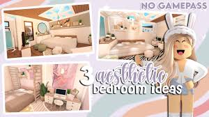 Gaya menata kamar kost ukuran 3x3 kreatif di 2021 desain interior interior ide dekorasi . Bloxburg 3 Aesthetic Bedroom Ideas No Gamepass Roblox Youtube