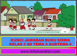 Soal dan kunci bahasa jawa kelas 6vi sd on google play kunci jawaban buku tema 1 kelas. Rinto Kusmiran Kunci Jawaban Buku Siswa Kelas 3 Sd Tema 6 Subtema 4