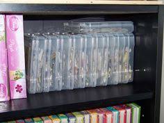 It's easy to see how much space it saves to store jigsaw puzzles in these pouches. 14 Puzzle Organization Ideas Puzzle Organization Organization Toy Organization