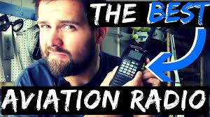 What handheld aviation radio is suitable for a beginner to use for flyovers  at Lambeau?