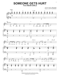 Hurt is taken from christina aguilera fifth studio album, back to basics (2006). Jeff Richmond Nell Benjamin Someone Gets Hurt From Mean Girls The Broadway Musical Sheet Music Download Printable Broadway Pdf Easy Piano Score Sku 433864