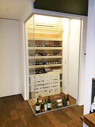 ワインセラーのある暮らし 三条市 y様邸 建築実例 新潟の注文住宅 デザイン住宅 新築の住まい ディテールホーム ワインセラー モダンな豪邸 注文住宅