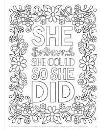 Colorful Creations Positively Inspired Coloring Quote Coloring Pages Coloring Pages Inspirational Free Coloring Pages