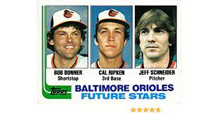 1982 donruss the 1982 donruss ripken card is another great investment. Amazon Com 1982 Topps Baseball 21 Cal Ripken Jr Rookie Card Collectibles Fine Art