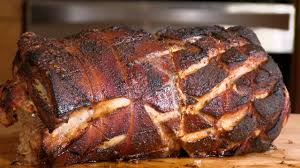 If your pork roast has a thick layer of fat on the outside, cut about half. Belly Wrapped Pork Tender Loin Primo Oval Xl Youtube