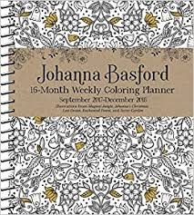 Take a peek at this great artwork on johanna basford's colouring gallery! Johanna Basford 2017 2018 16 Month Coloring Weekly Planner Calendar Basford Johanna 0050837359611 Amazon Com Books