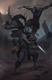 Ninjas By Afrocream On Deviantart Ninja Art Fantasy Art Character Art