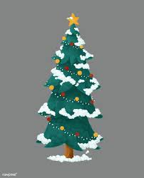 Download Premium Illustration Of Hand Drawn Decorated Christmas Tree Christmas Tree Drawing Christmas Illustration Christmas Tree Wallpaper