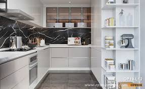 beige u_shape modern kitchen cabinets