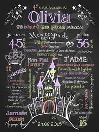 Affiche Personnalisee Anniversaire 2 A 5 Ans Belle Princesse Lilas 28 00 Chalkboard Lacraieco Anniversaire 1er Anniversaire Tableau Anniversaire