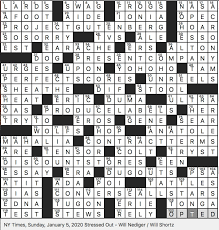 The large number of thematic entries left a lot of the puzzle open until the very end. Rex Parker Does The Nyt Crossword Puzzle Comedian Andre With Self Named Adult Swim Show Sun 1 5 20 Second Of 10 Biblical Plagues Ancient Neighbor Of Lydia Put On Production