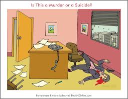 Is there ~~an easy way~~ a best way of detecting humans in the dark, or in a forest? Picture Detective Riddle Is This A Murder Or A Suicide Iii Bhavinionline Com