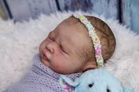 Sweet baby girl "Ethan" by Nicole Russell. ♥ She is still available and can  be a boy or girl, and can also still be combi'd. :D She will have lashes  coming too