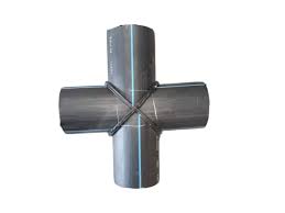 HDPE Pipe Cross Fitting – High-Density Polyethylene 4-Way ...