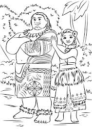 Coloriage De Vaiana A Imprimer Sur Coloriage De Com